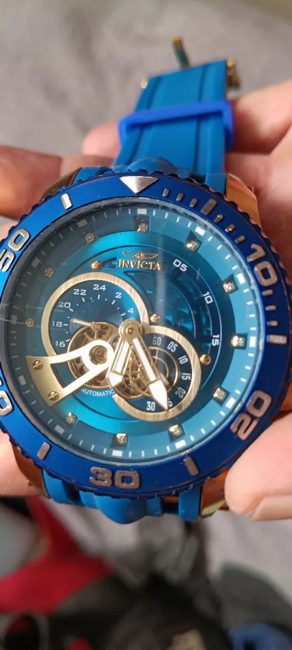 riiブルー Invicta Pro Diver 1° linha original - Acessórios - Campo Grande