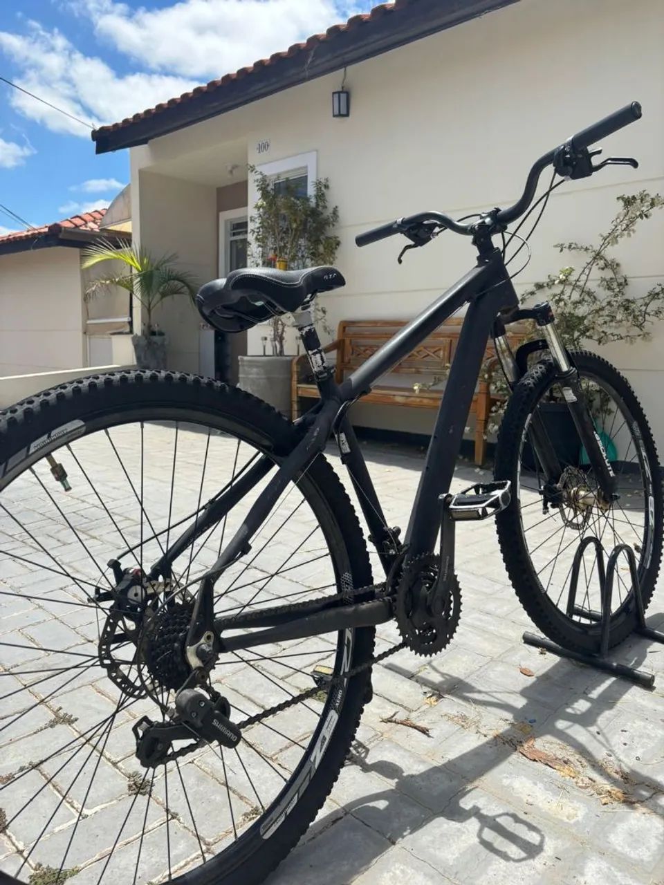 Bicicleta Preta aro 29 - Foto 4
