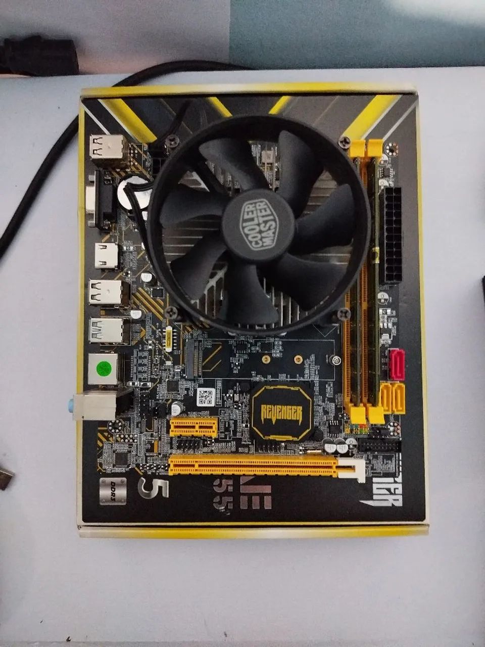 Kit i7 2600 + placa mãe 1155 + 8gb ram  + cooler