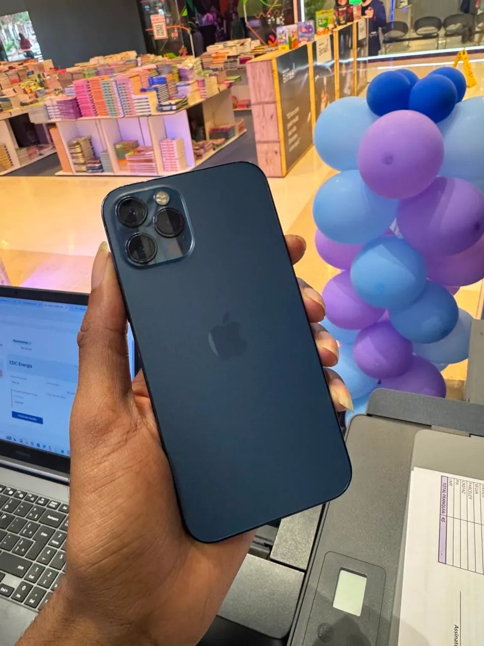 iPhone 12 Pro 128gb azul  - Foto 4
