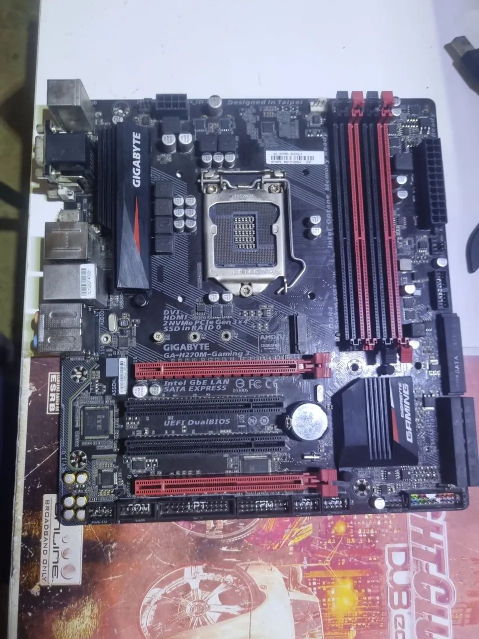 Placa mae h270 m defeito - Foto 2