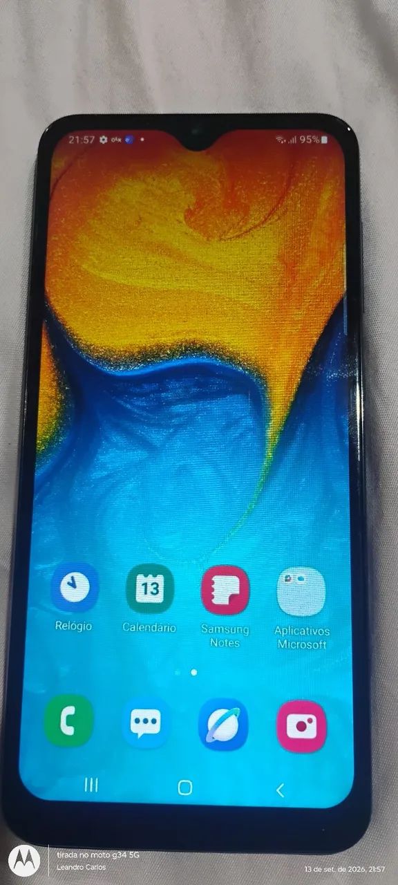 Samsung A20 sem trincado  - Foto 3