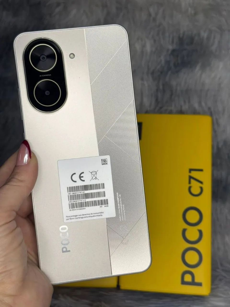 Poco C71 128GB - Novo!