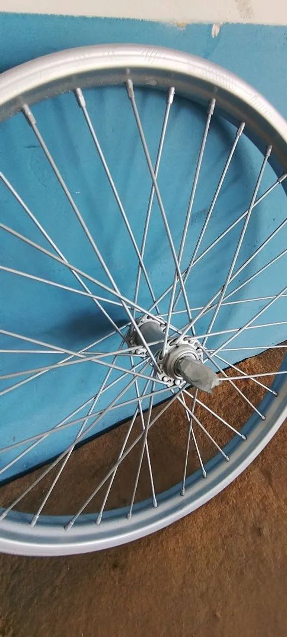 RODA DIANTEIRA P/ BICICLETA DE CARGA! - Foto 3