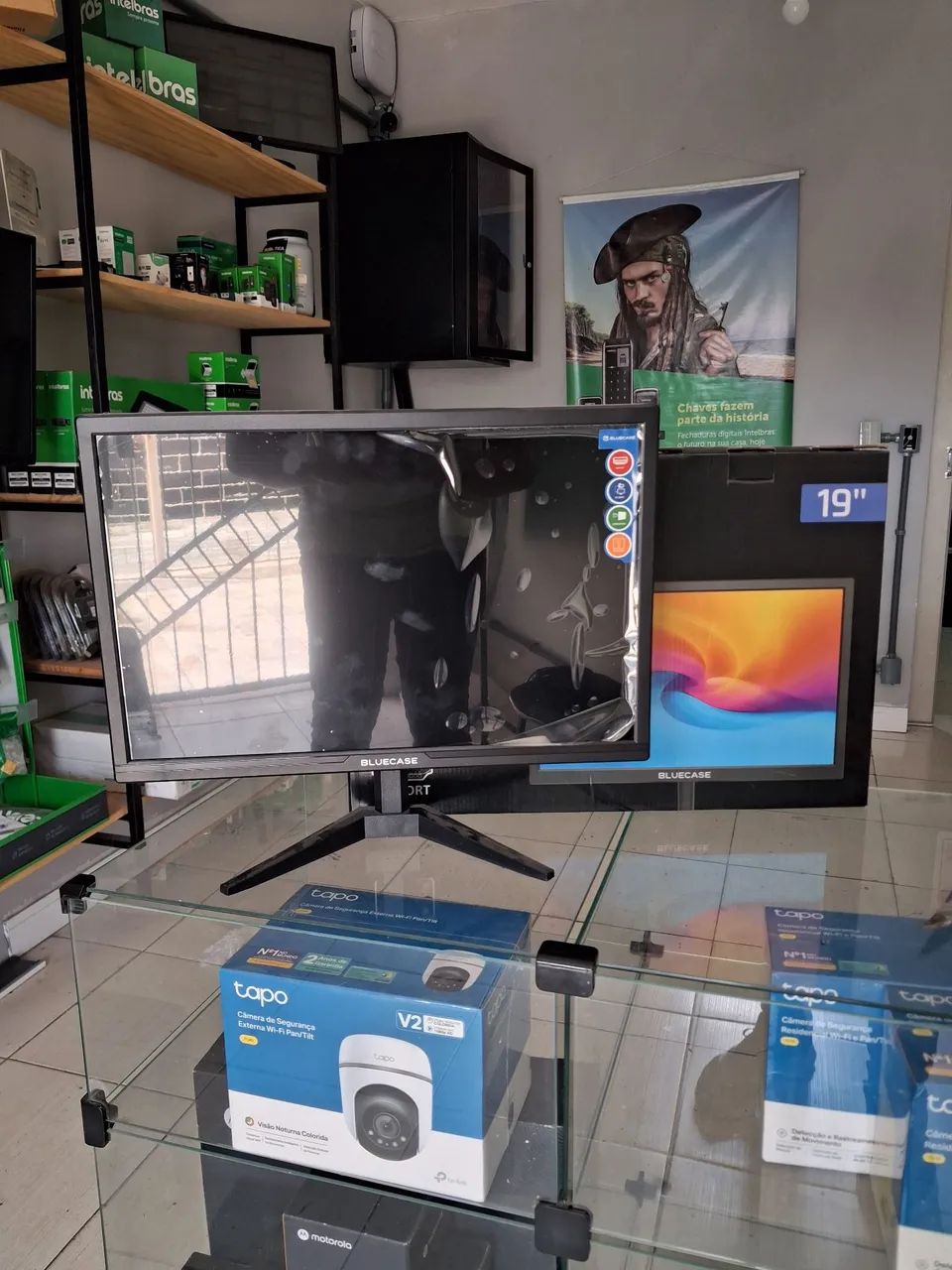 Monitor bluecase