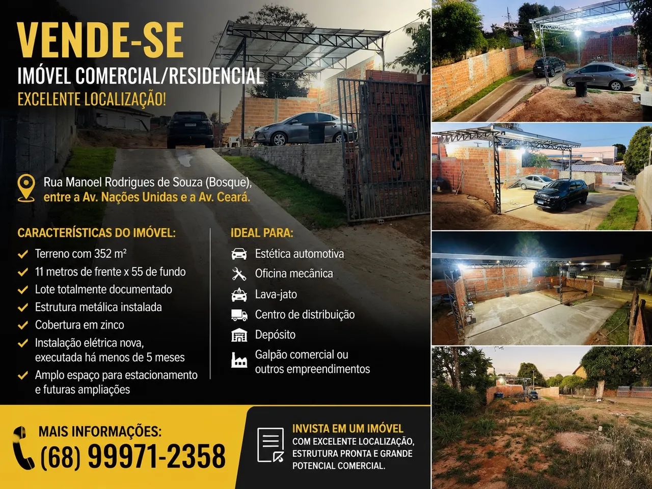 Vende-se Imóvel Comercial 