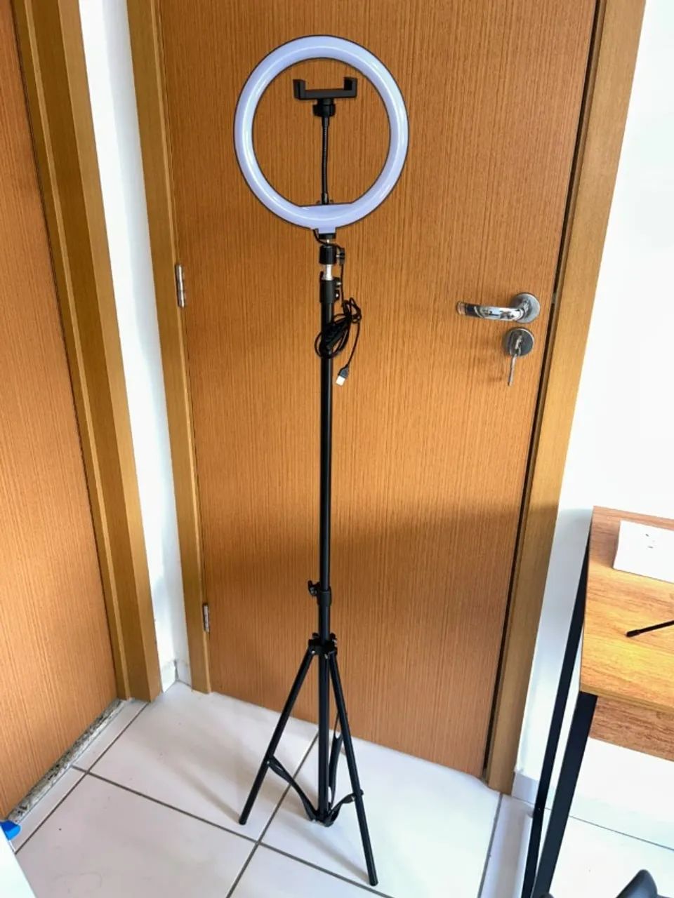 Ring Light com Tripé de 2,1 metros - Foto 5