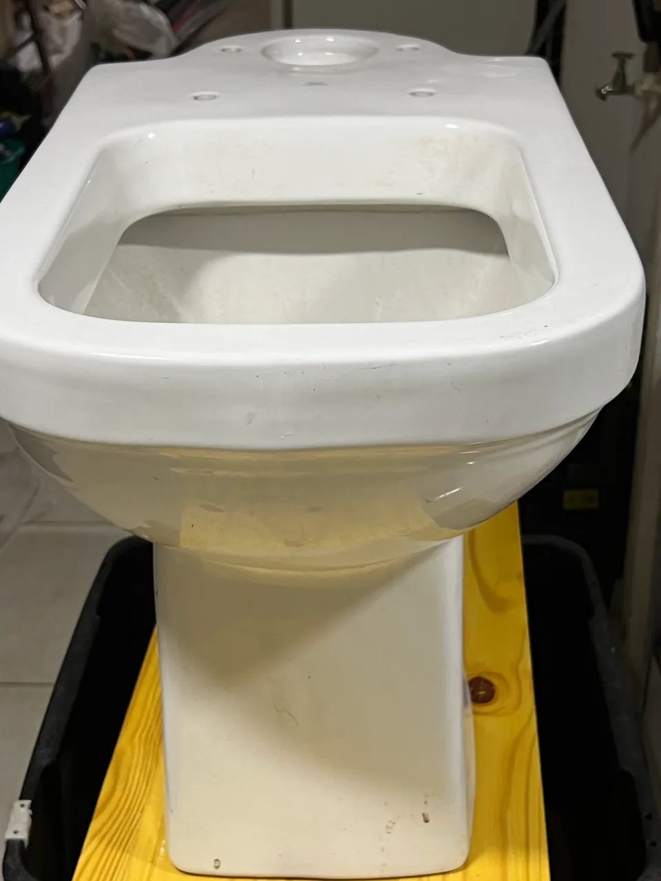 Vaso sanitário Deca Delux quadrado sem caixa  - Foto 2