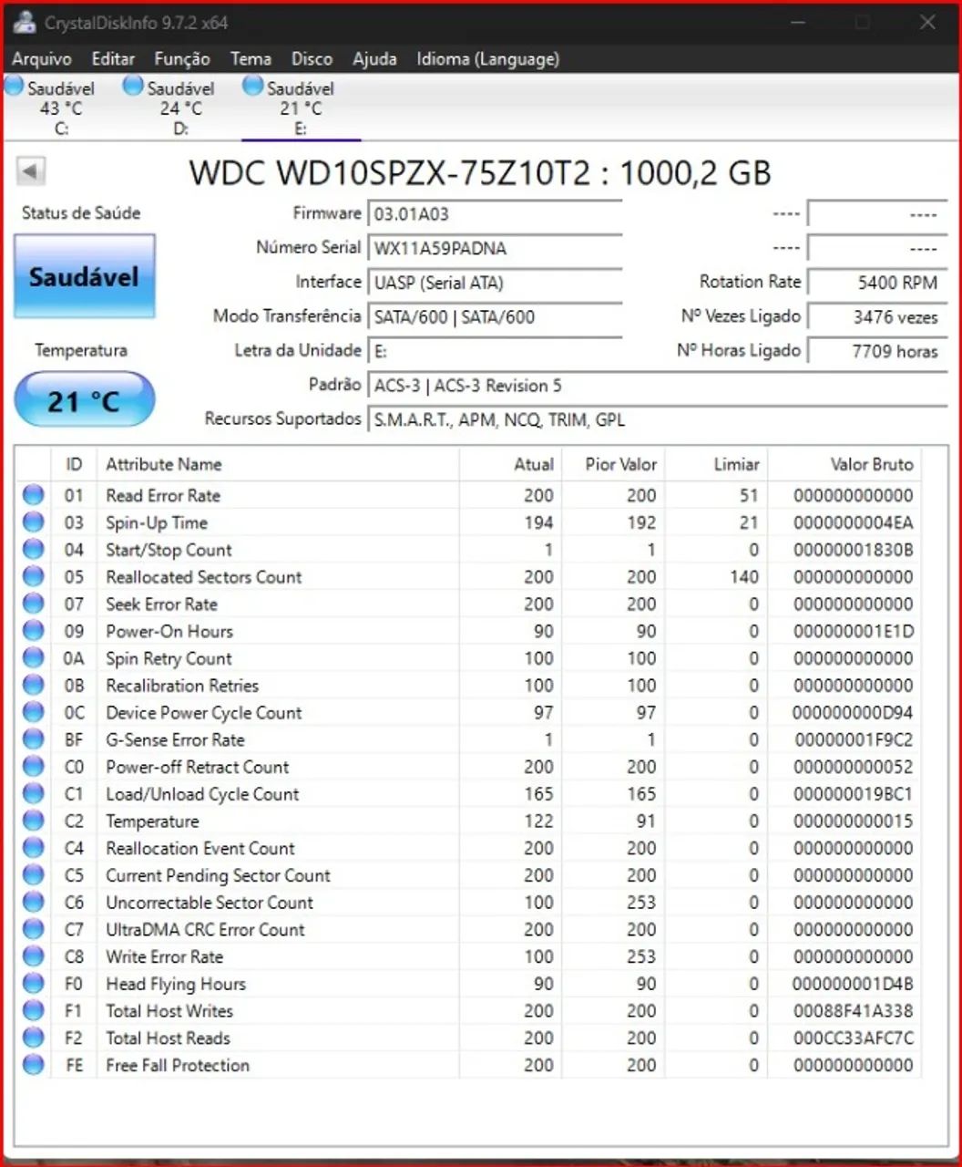 Hd 1000gb notebook- valor UNITÁRIO  - Foto 4