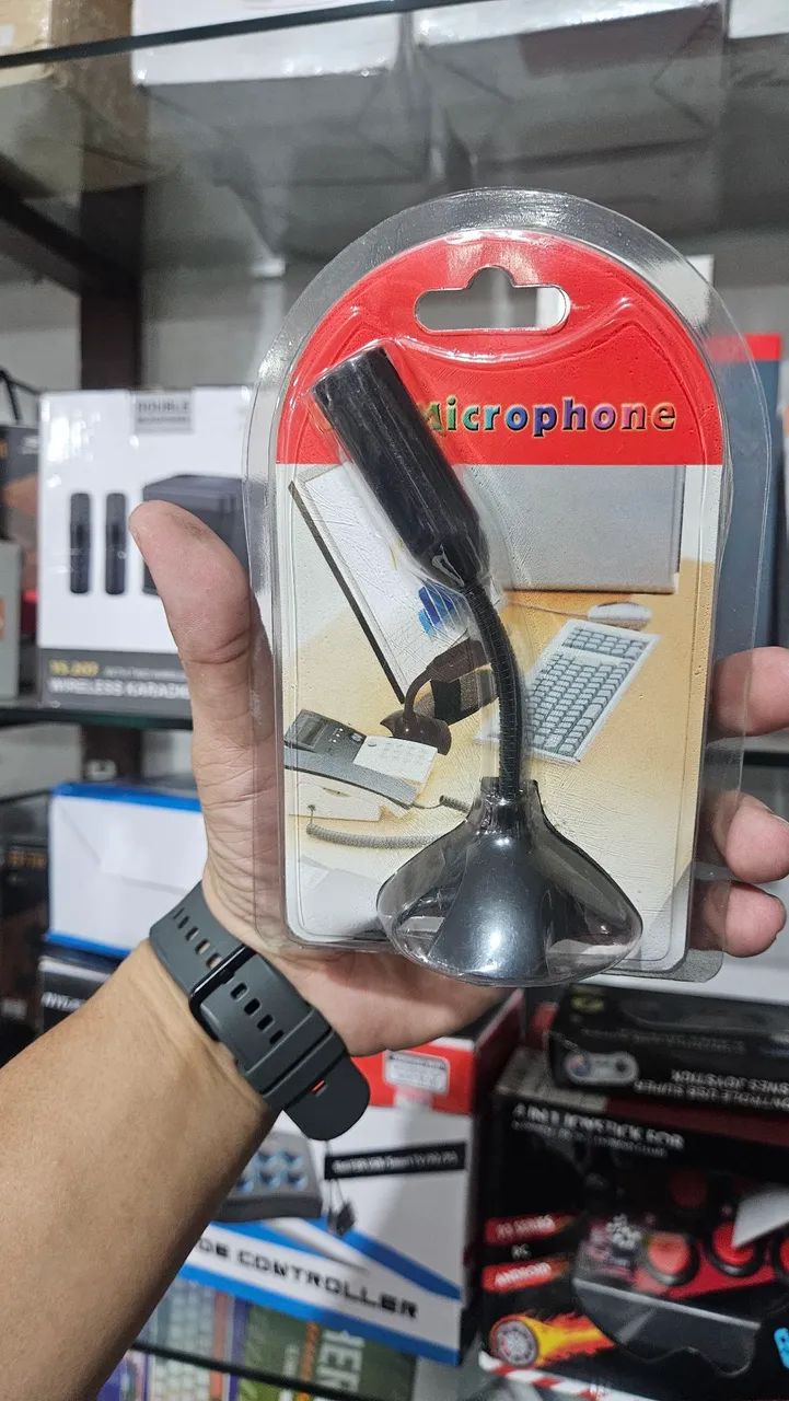 Microfone de mesa para pc 