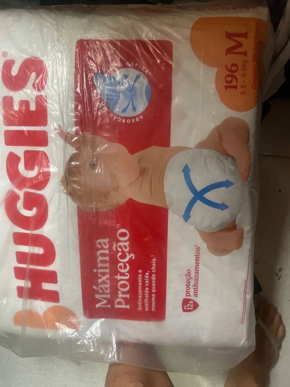 Vendo pacote de fralda 