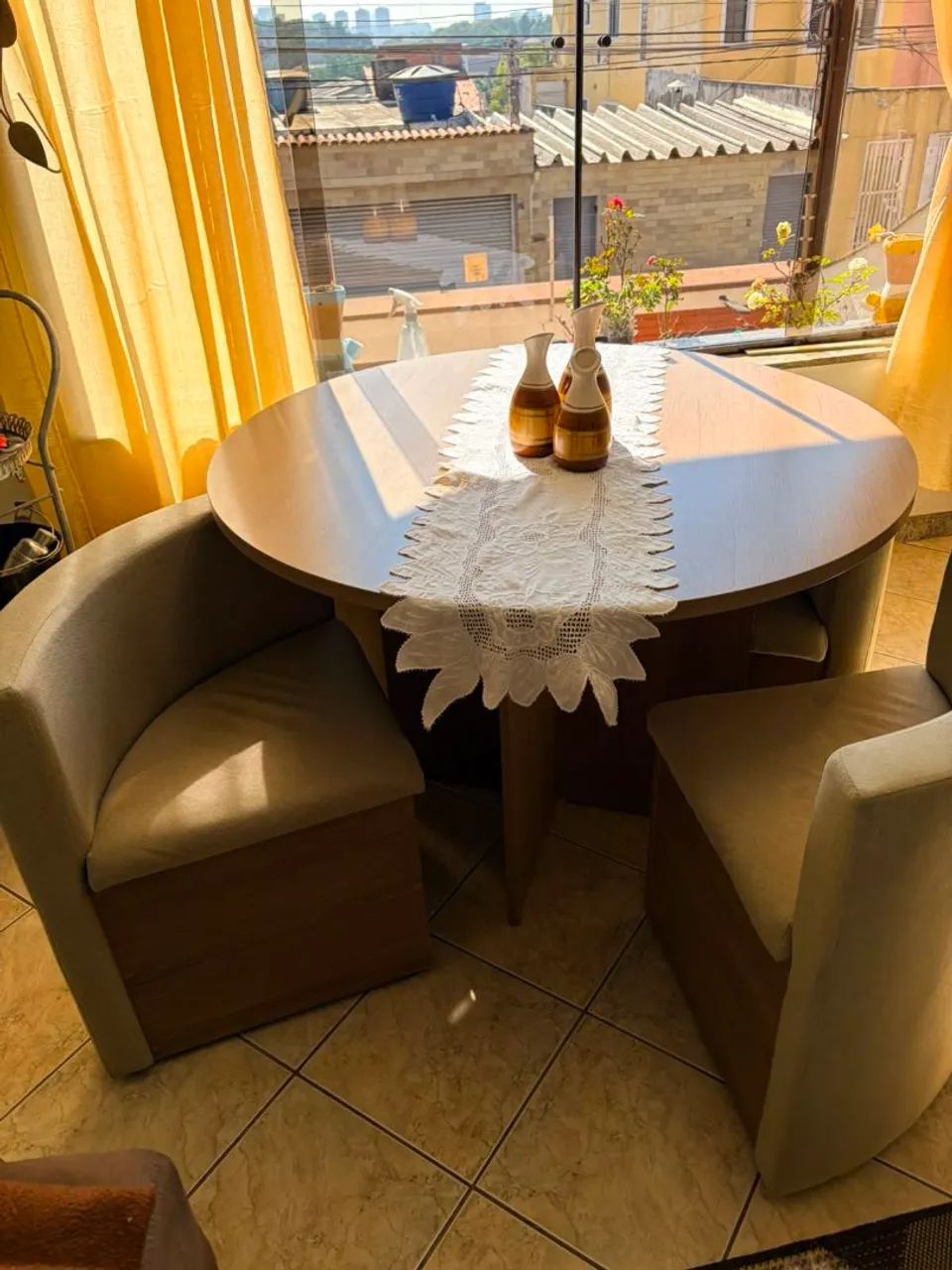 Mesa de jantar com 4 cadeiras - Foto 2