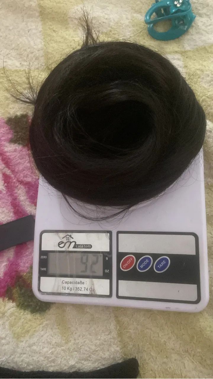 Cabelo humano 130 g 2 telas 500$ - Foto 4