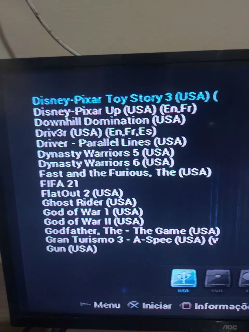 Playstation 2 com 85 jogos no HD - Foto 4