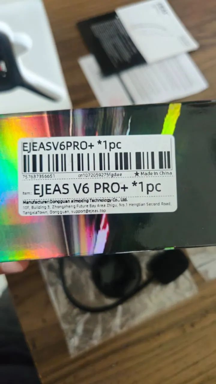 Intercomunicador Ejeas V6 Pro Plus Original na Caixa - Foto 3