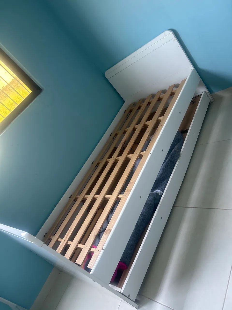 Cama solteiro dupla