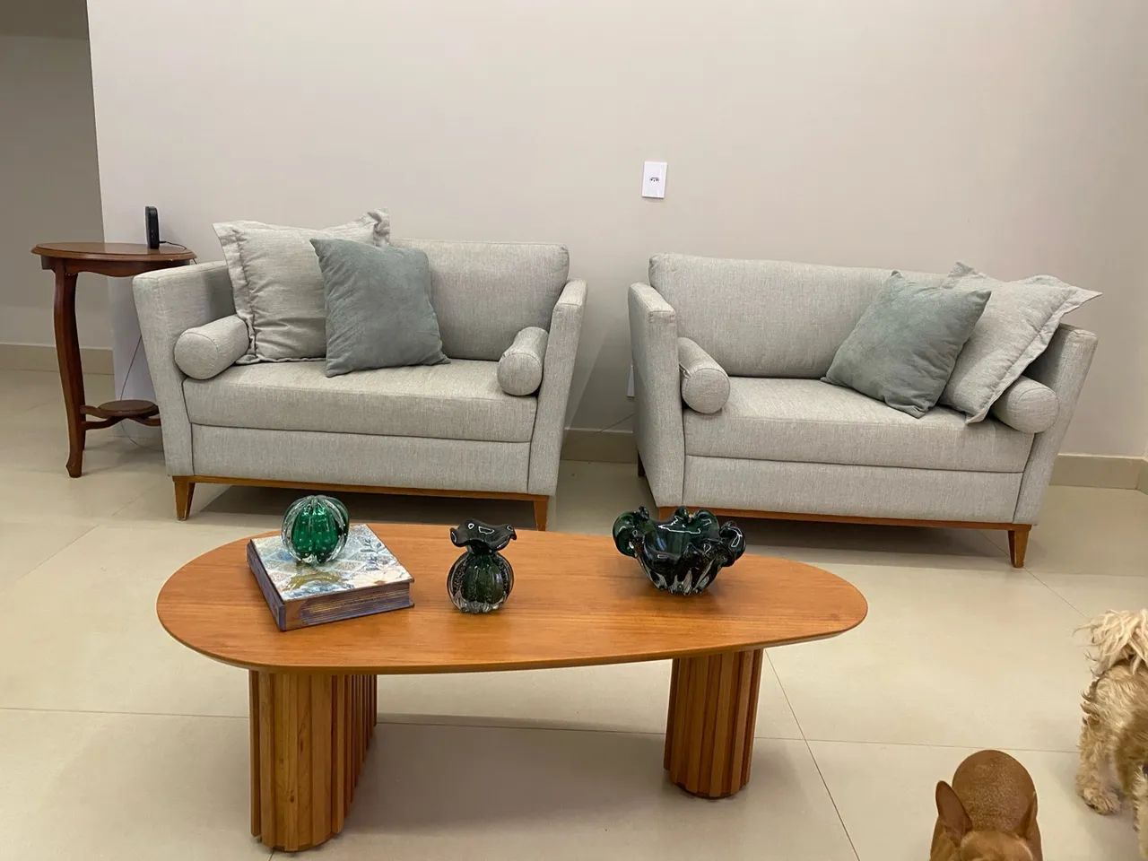 Poltronas luxo de linho  - Foto 3