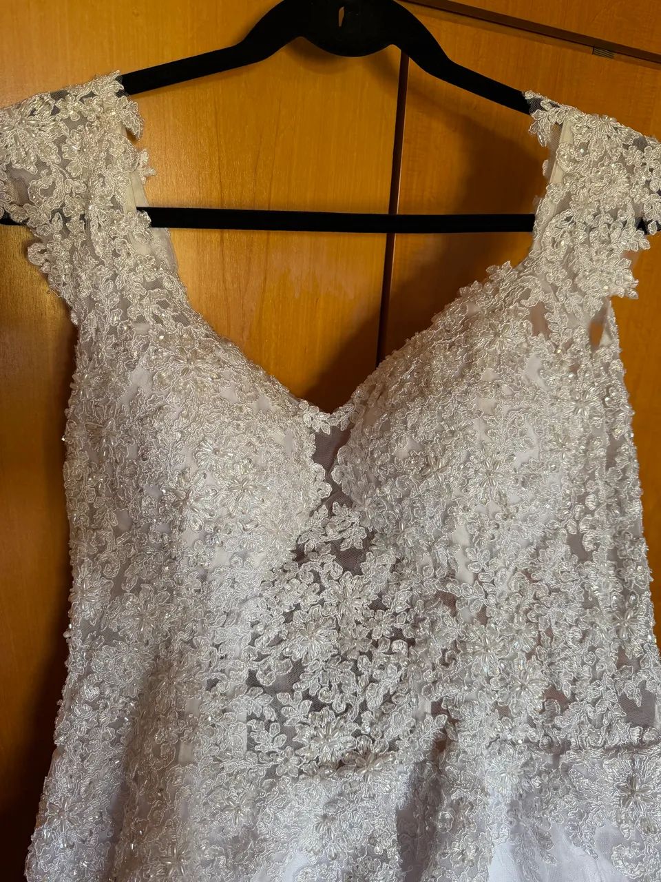Vestido de noiva romântico estilo princesa - Foto 2