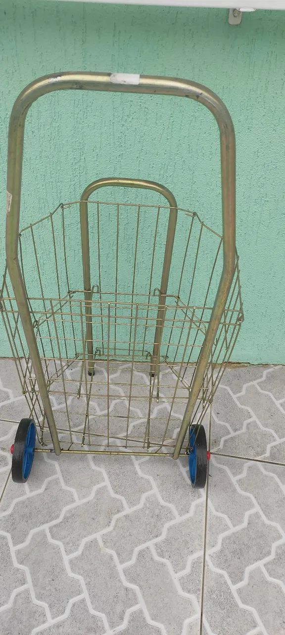 Carrinho de feira dobrável 