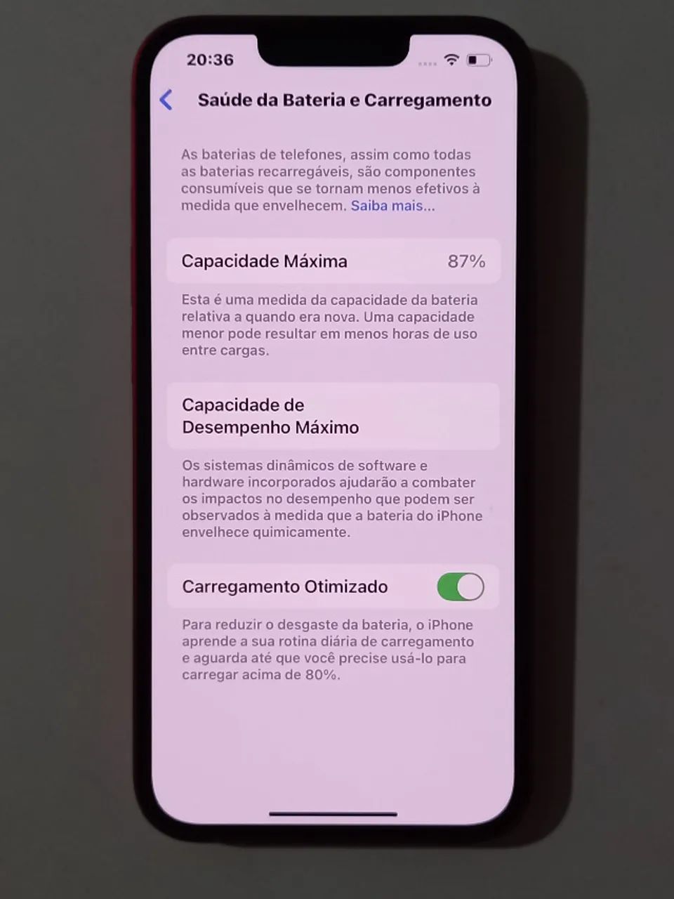 iPhone 13 128G Vermelho - Foto 3