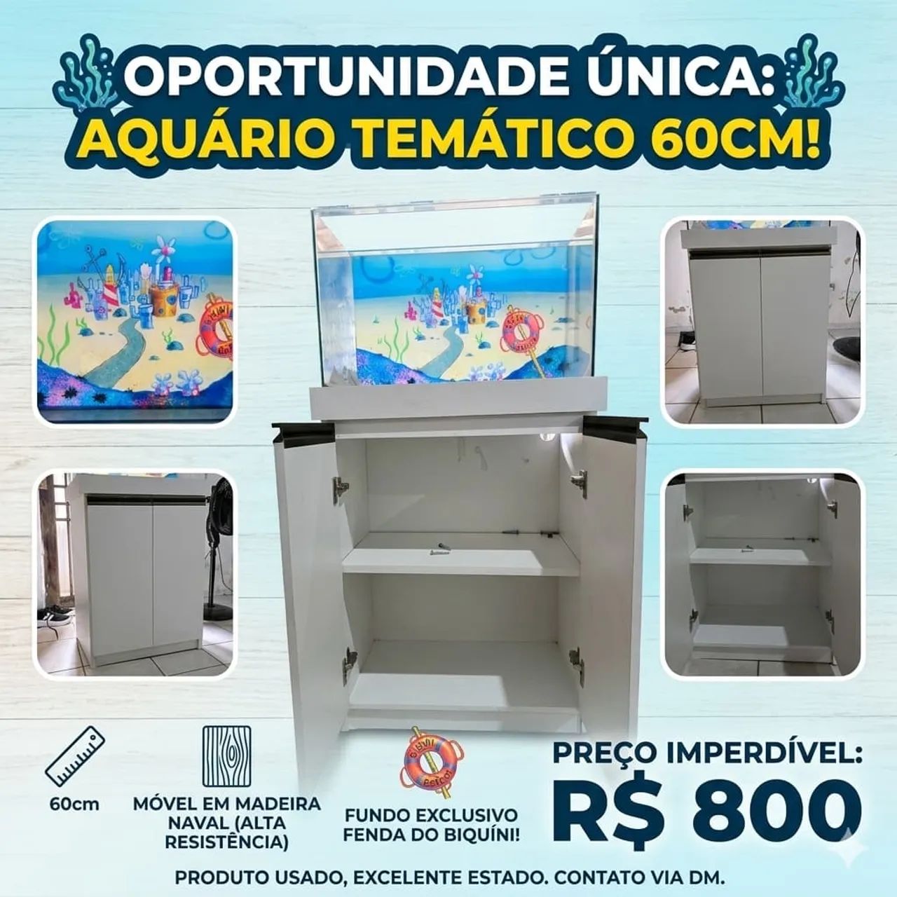 Aquário e móvel 