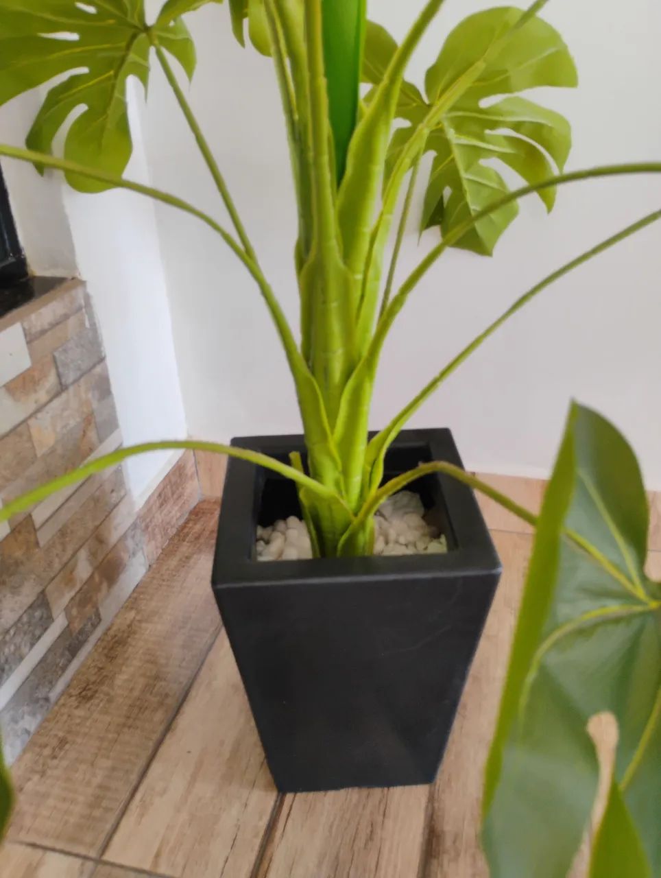 Vaso de planta artificial - Foto 3