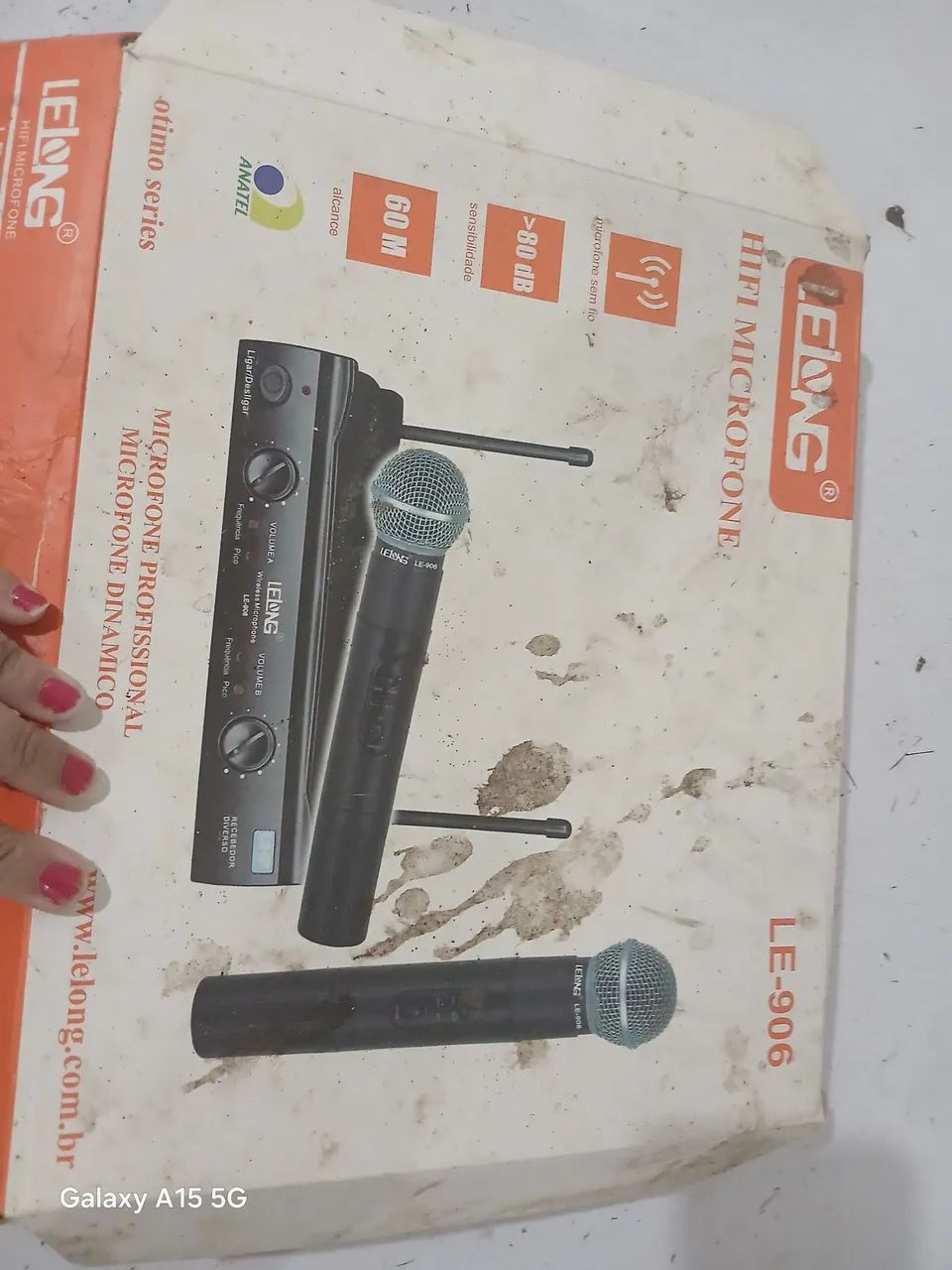 Microfone sem fio  - Foto 2