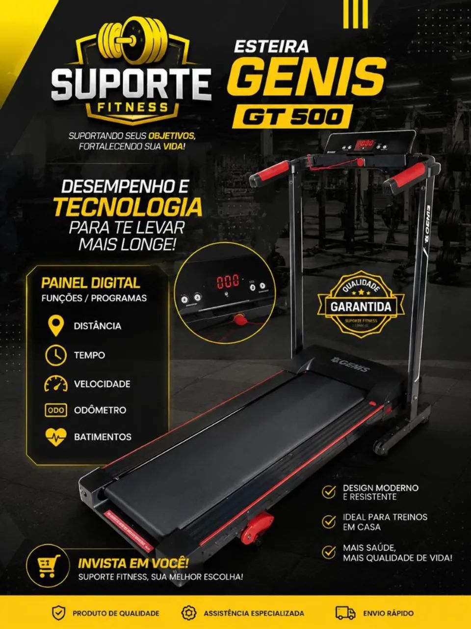 Esteira Genis GT 500