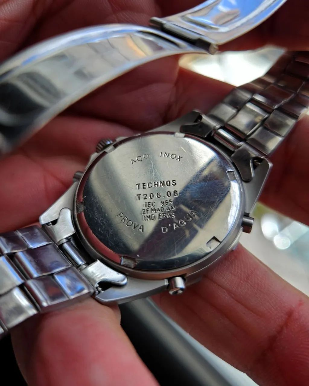 Relógio Technos Skydiver T206.06 Anos 90 - Foto 5