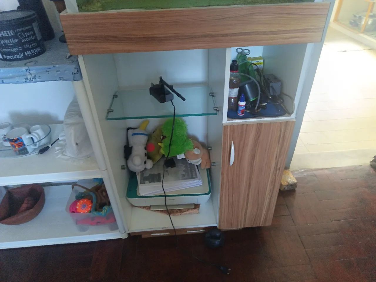 Aquário 100 litros com móvel  - Foto 3