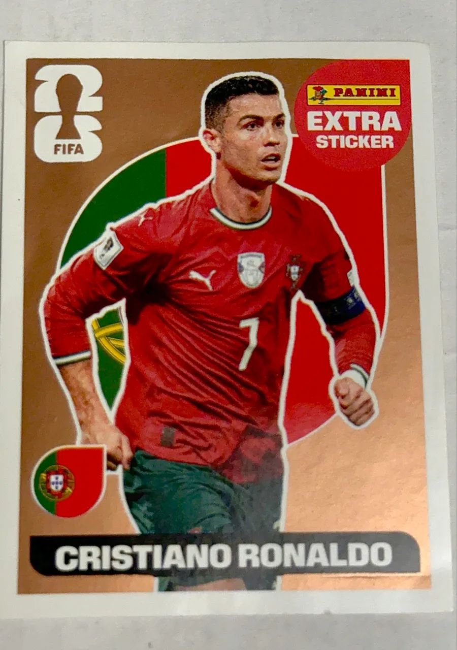 Figurinha Legend Cristiano Ronaldo