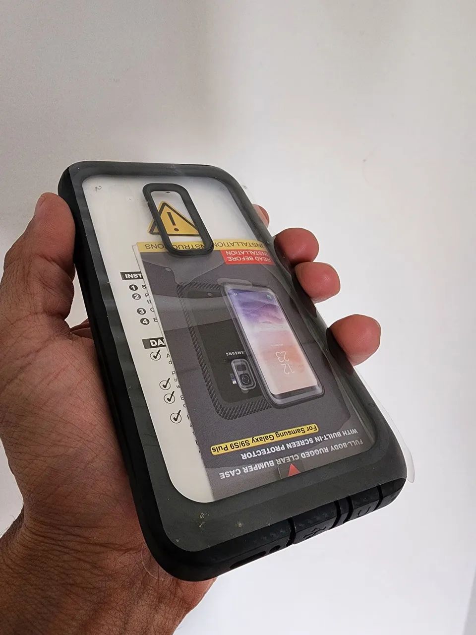 Capa galaxy s9 plus 360 película imbuída - Foto 4