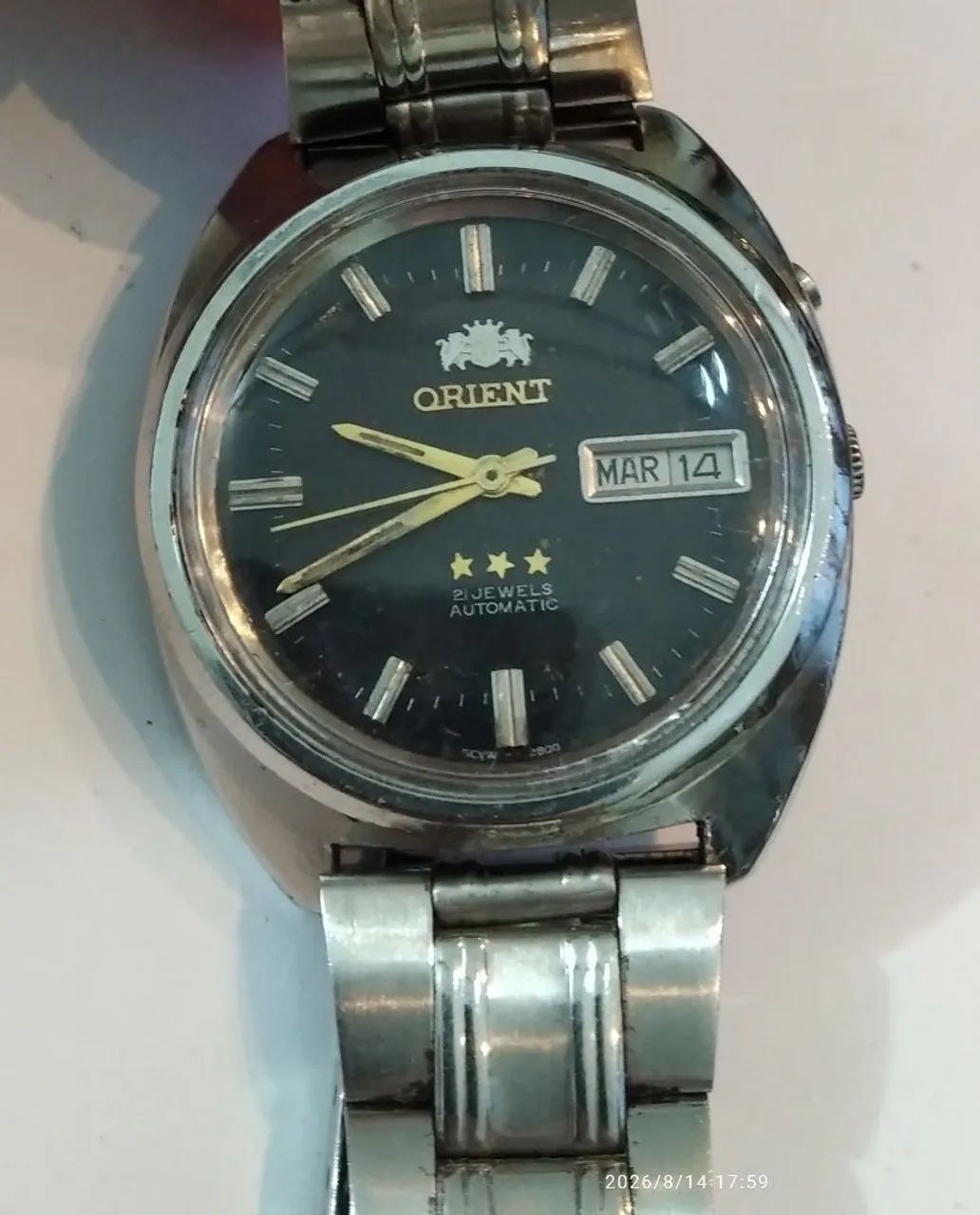 orient automatico preto