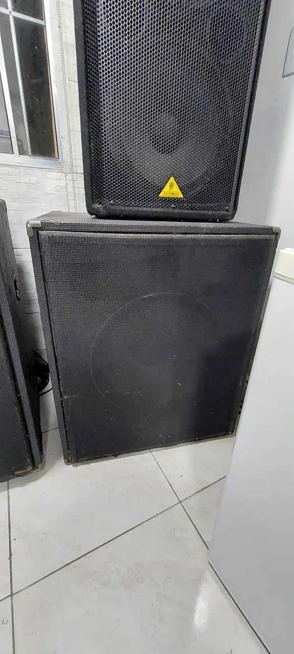 Par de Caixas graves de 18 polegadas - Foto 2