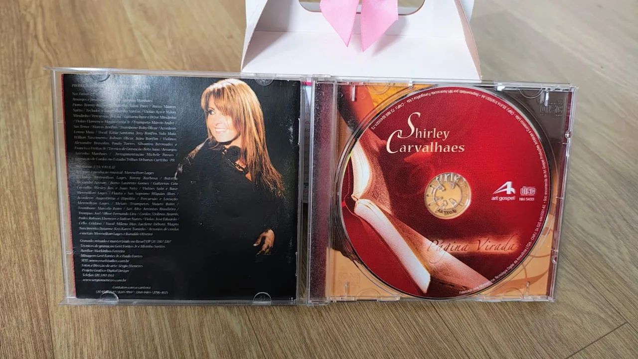 CD Shirley Carvalhães - Página Virada/ Original.  - Foto 3