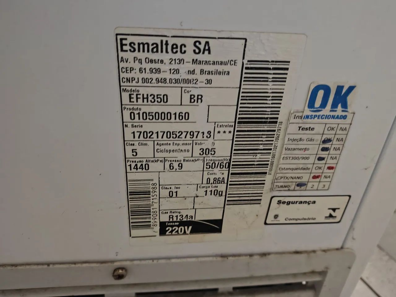 Vendo freezer eletrolux 305l - Foto 3