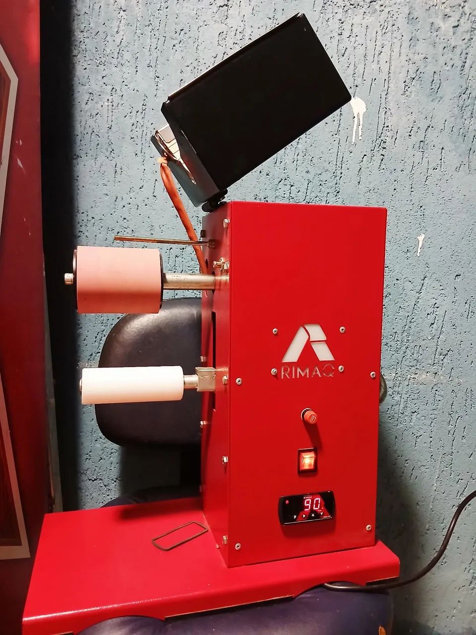 Máquina de transferência com giro Rimaq
