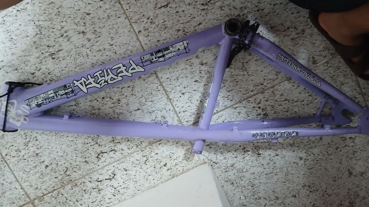 Quadro perifa 2.0 lilas - Foto 2