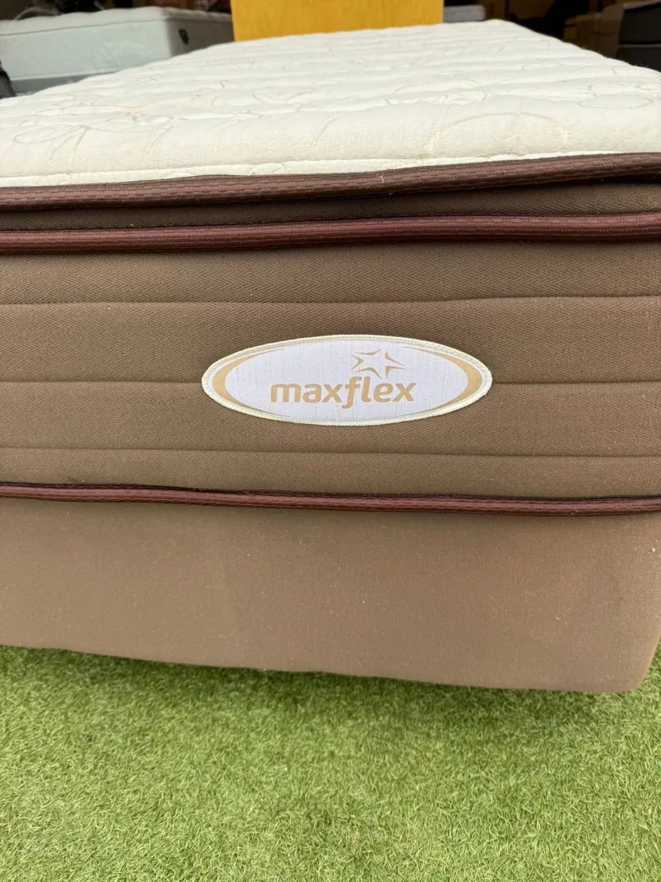 Cama box Solteiro MAXFLEX SEMINOVA TOP - ENTREGO  - Foto 2