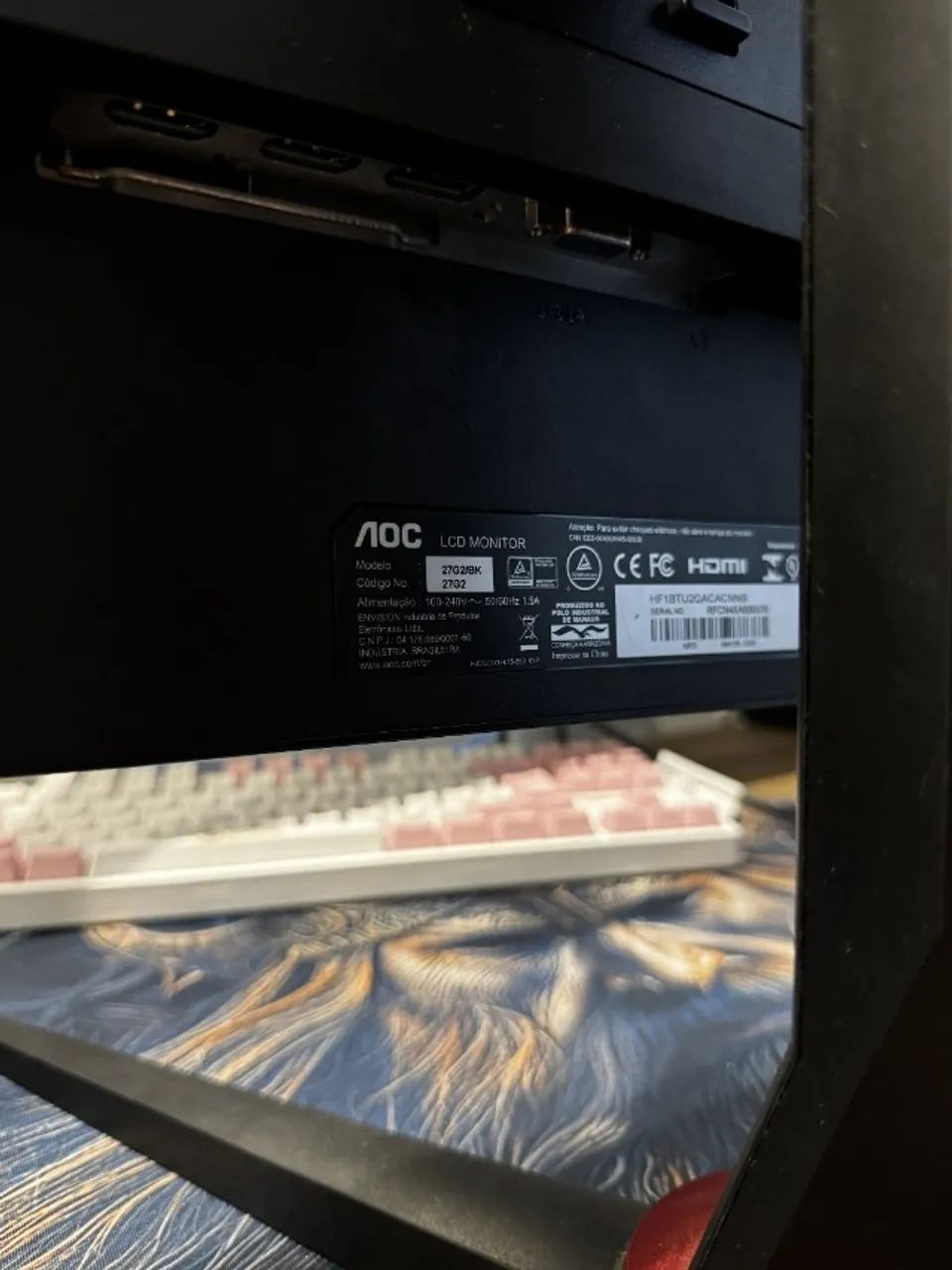 Monitor aoc 27p 144hz - Foto 4