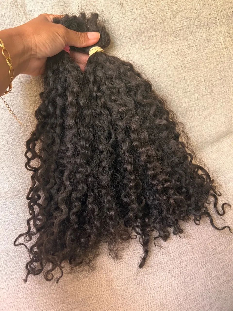 Cabelo brasileiro cacheado 