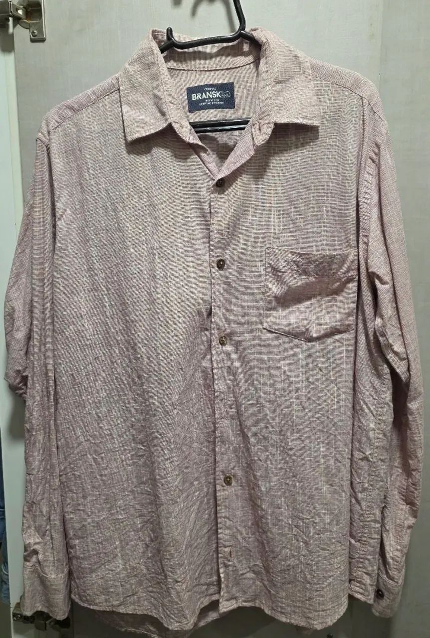 Camisas Botão Manga Longa