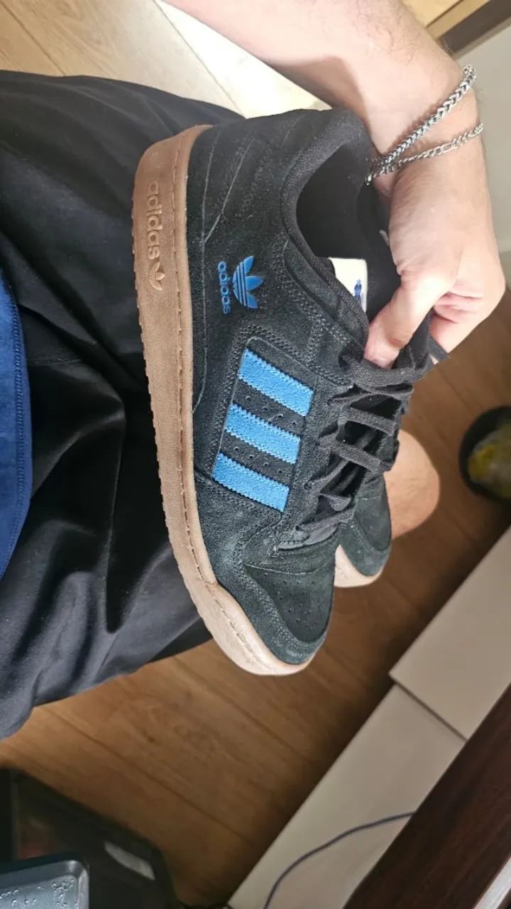 Tênis Forum Low CL | Preto e Azul - Foto 3
