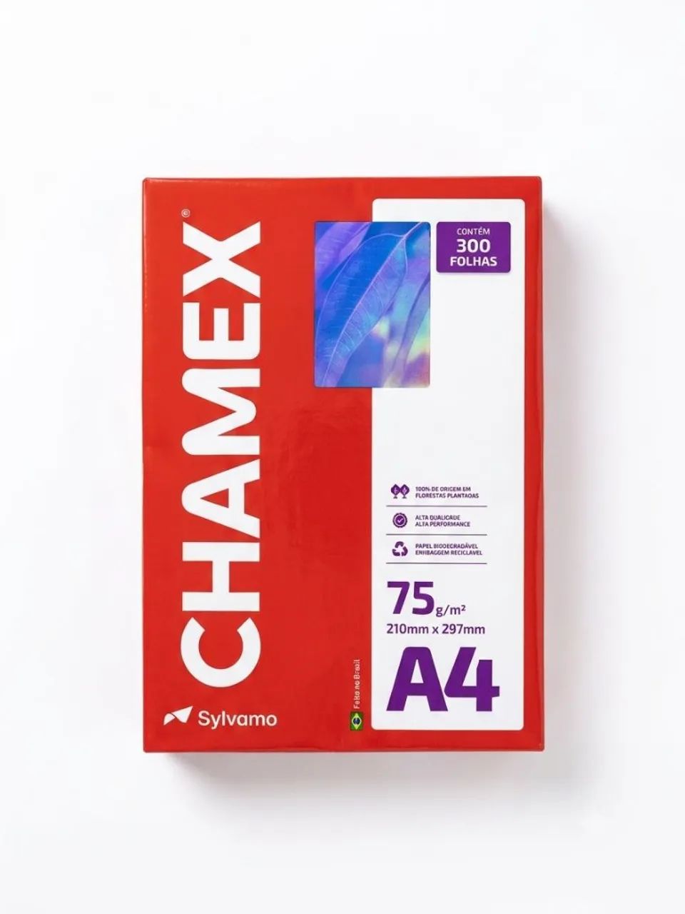 Papel A4 sulfite branco 300 folhas .