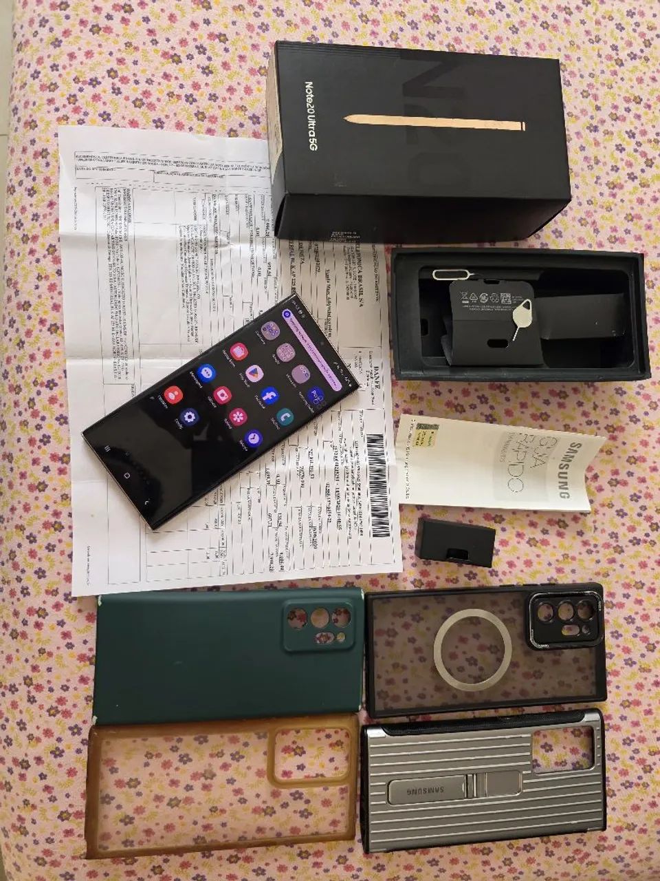 vendo Samsung Note ultra 20 com nota completo - Foto 5