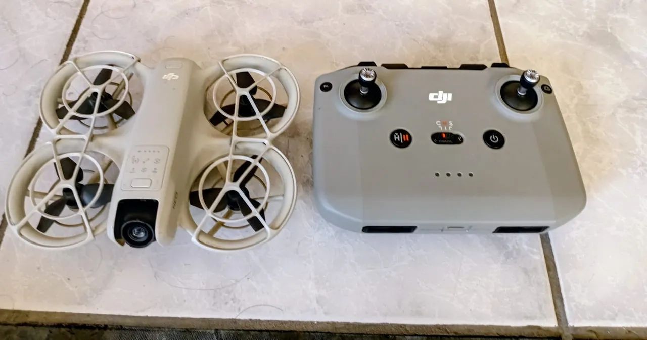 Drone Dji branco na caixa! 