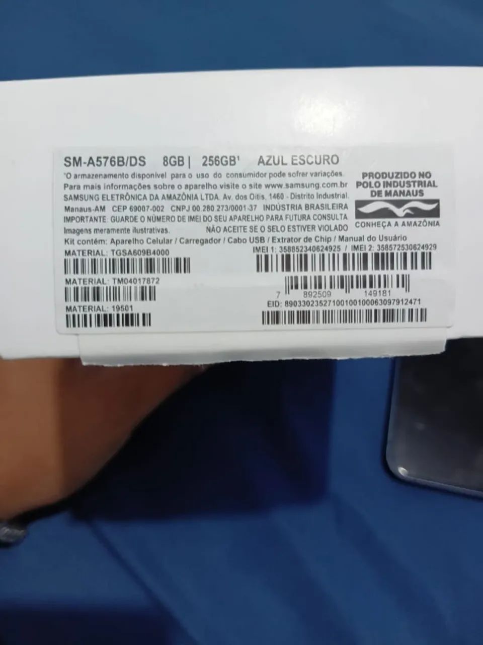 A57 256GB AZUL ESCURO  - Foto 3