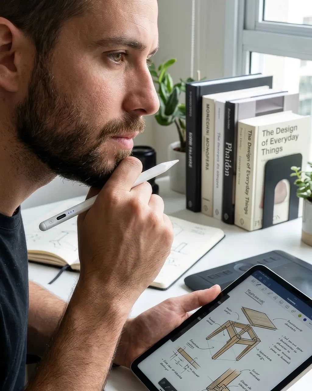 Caneta Capacitiva Pro para iPad Gshield  - Foto 3