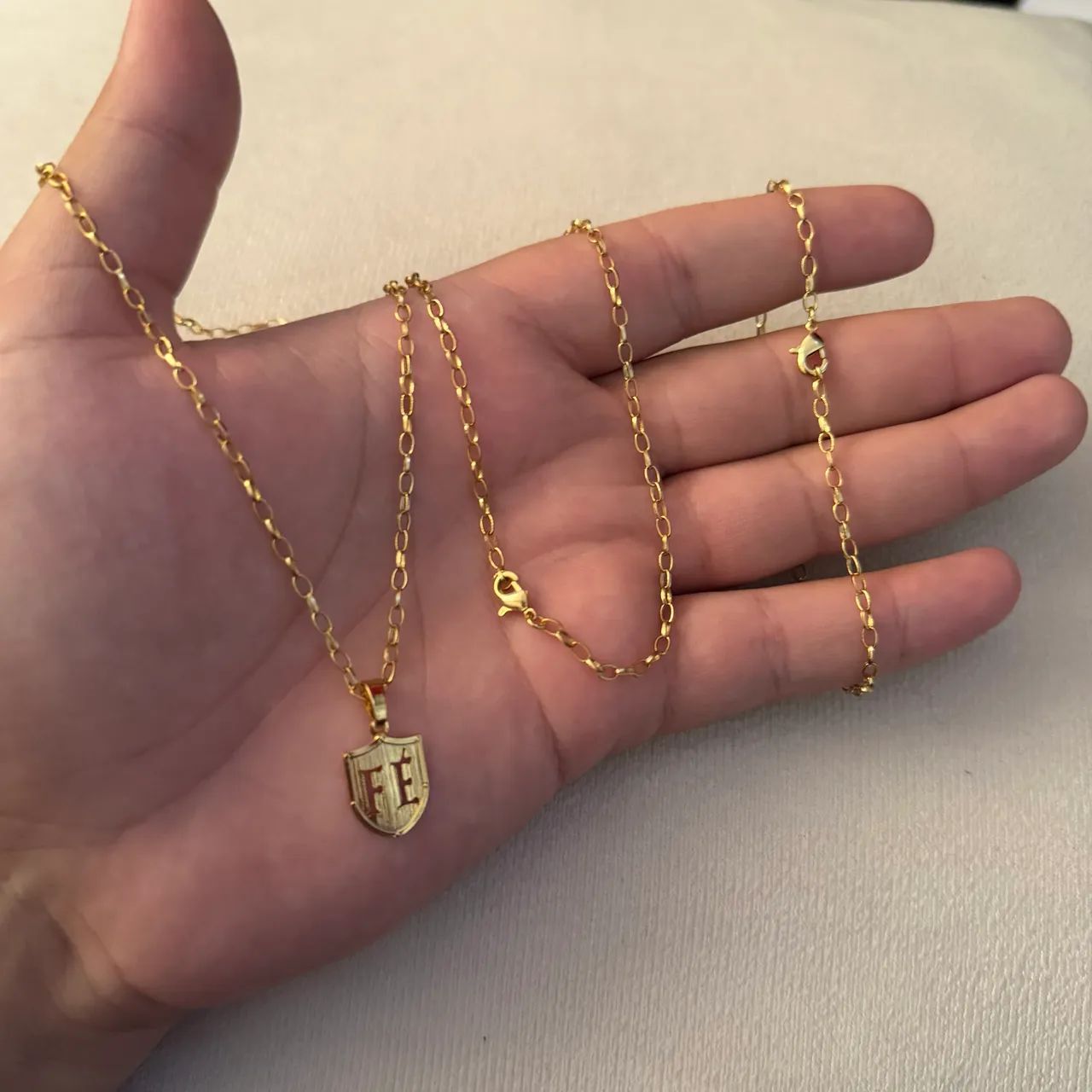 Corrente pingente e pulseira com garantia! - Foto 4