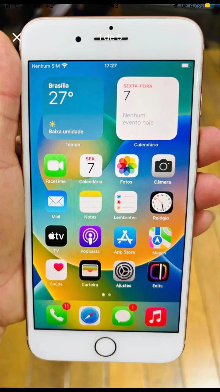iPhone 8 Plus semi novo  - Foto 5